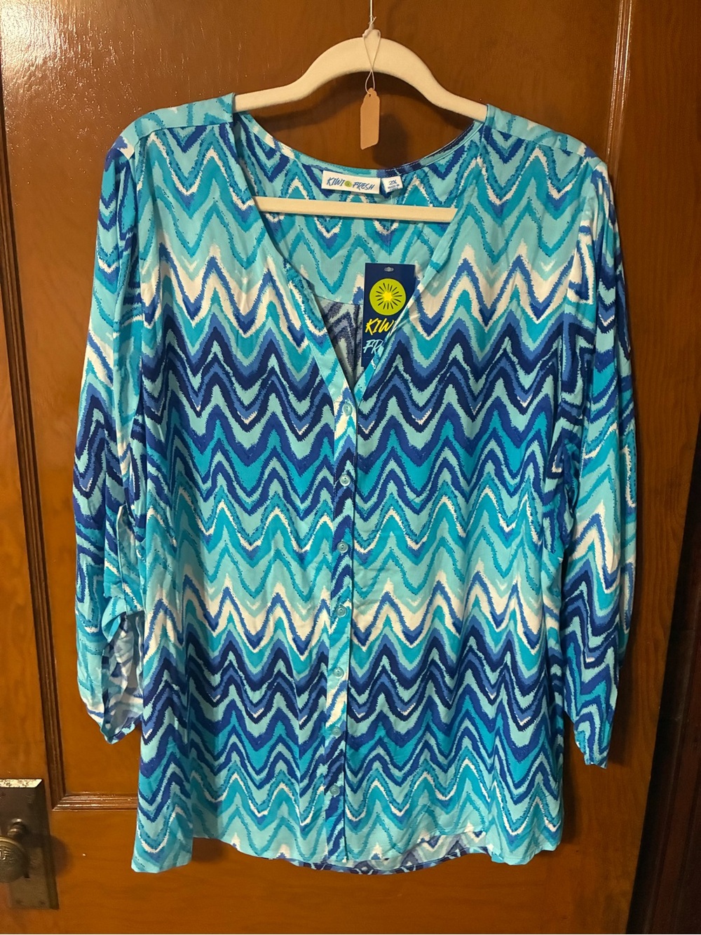 🔥 NWT Kiwi Fresh $46 Tunic Top